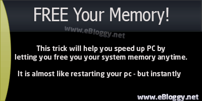Free System Memory - Speed up your PC.