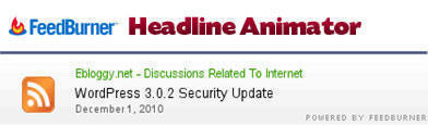 Feedburner Headline Animator