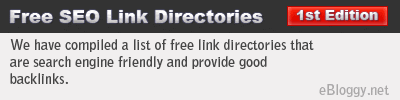 Free SEO Link Directories List - 1st Edition