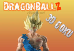 Dragonball Z Anime - Goku 3D Pictures