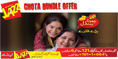 Mobilink Jazz's - Chota Bundle Offer