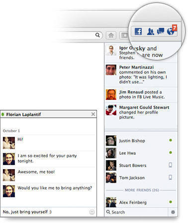 Facebook Messenger for Firefox Social API